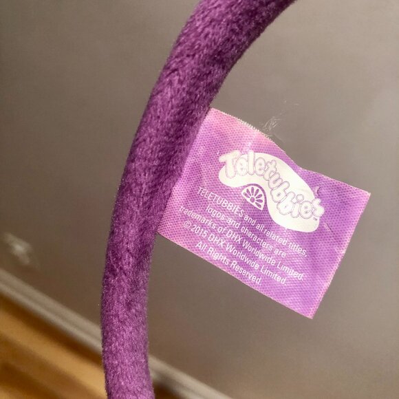 Teletubbies Tinky Winky Plush Headband DHX 2015 Halloween Costume Cosplay - Picture 2 of 2